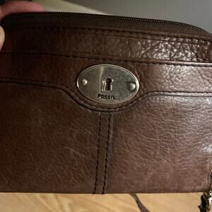 Fossil wristlet has spot for cards